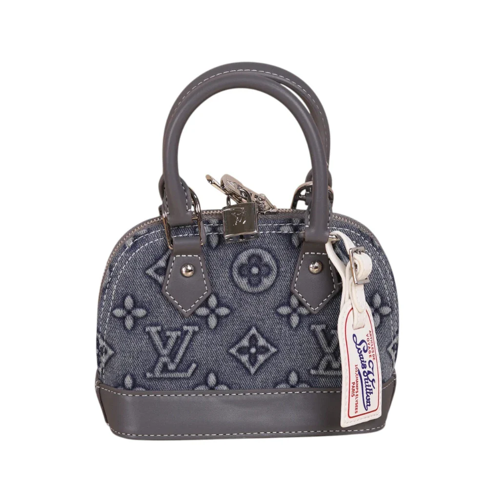 Louis Vuitton Mini Alma Denim Monogram Bag