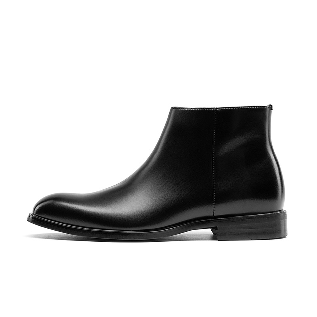 Men’s Polished Side-Zip Chelsea Boots
