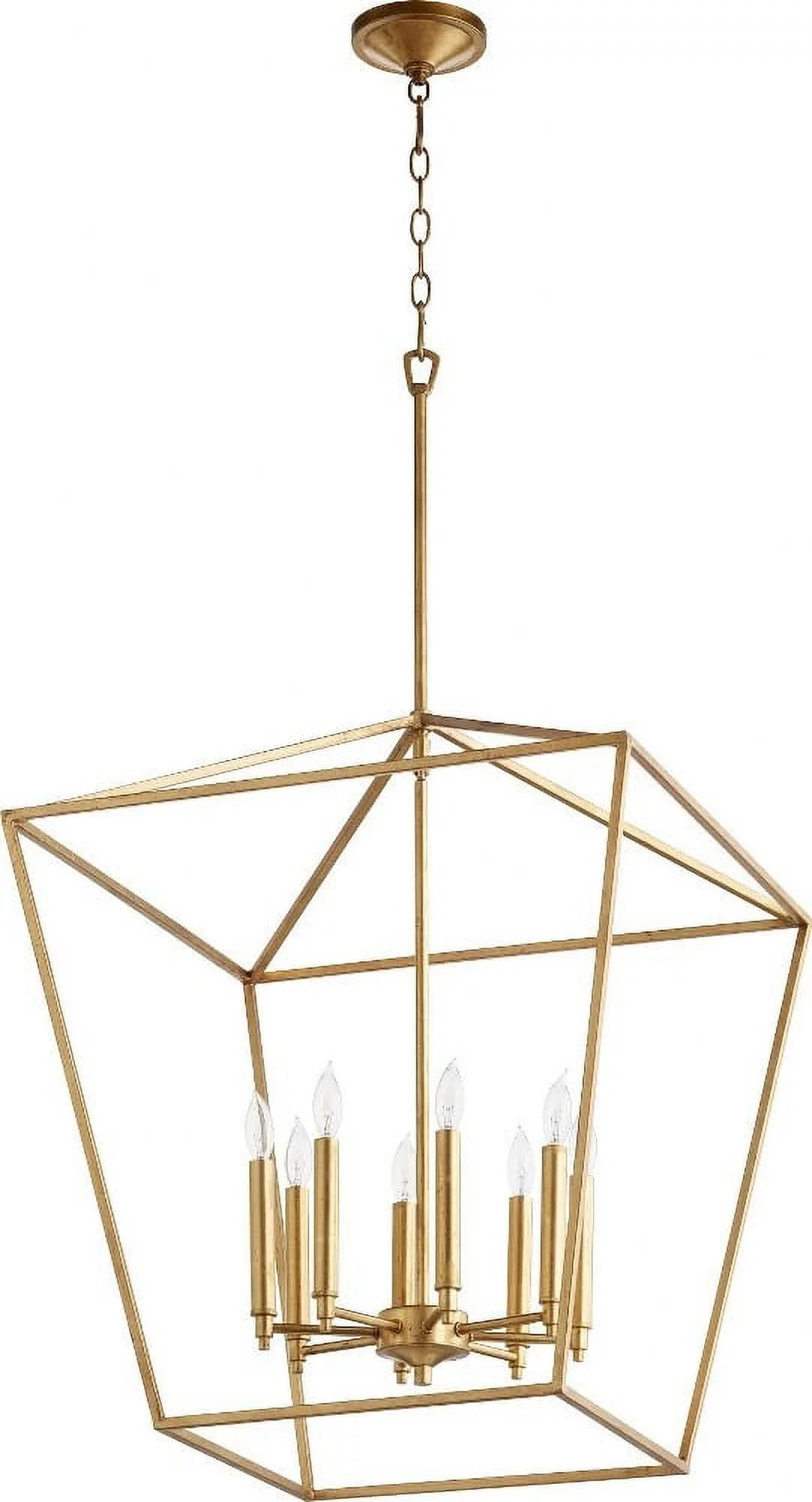 Quorum Lighting - Eight Light Entry Pendant - Gabriel - 8 Light Entry Pendant in
