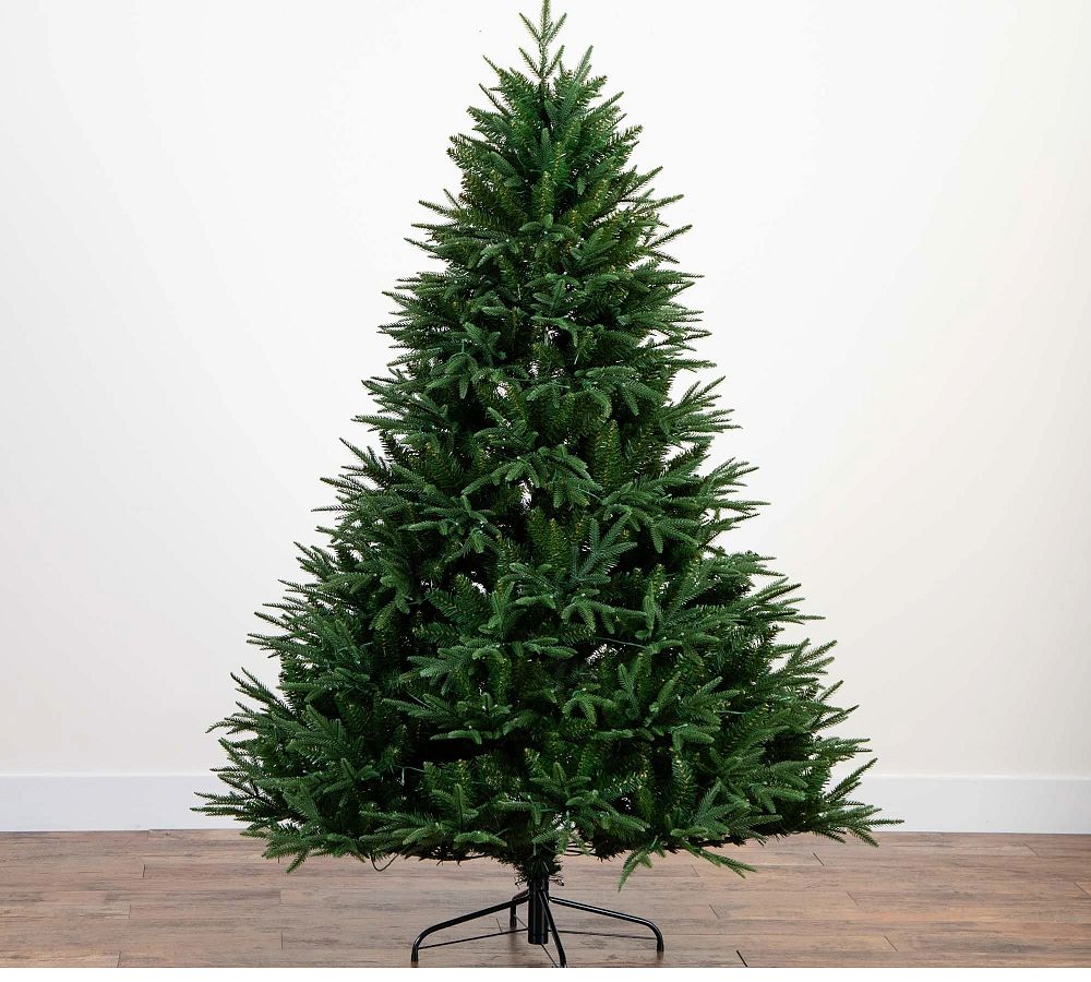 Faux Lit Color-Changing Colorado Blue Spruce Tree  sgtnighsdesigns
