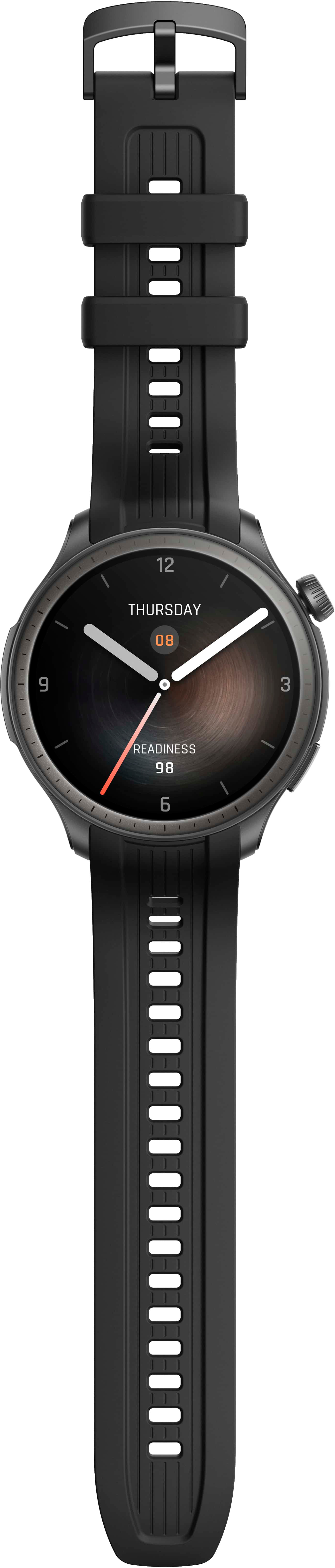 Amazfit - Balance Smartwatch 38mm Aluminum Alloy - Black
