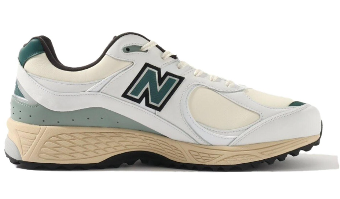 New Balance 2002R White Green MGS2002C Casual Running Shoes