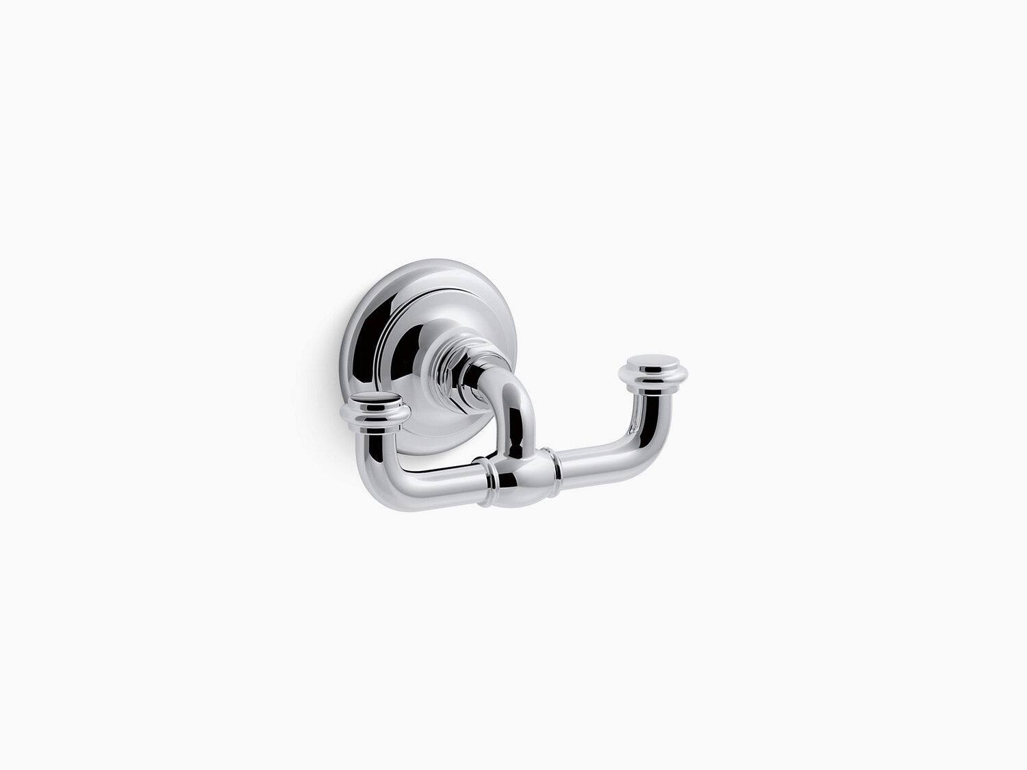 Kohler 72572-2BZ Artifacts Double Robe Hook - Oil-Rubbed Bronze