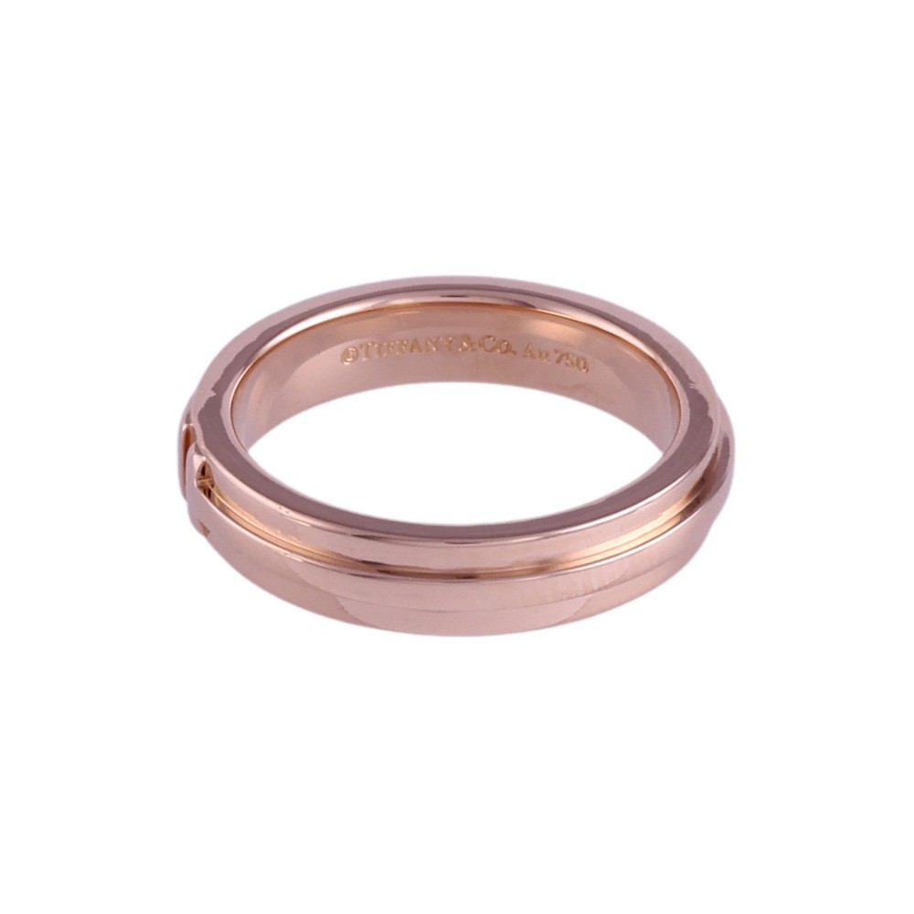 Tiffany & Co. Tiffany T Two Narrow Ring 18K Rose Gold
