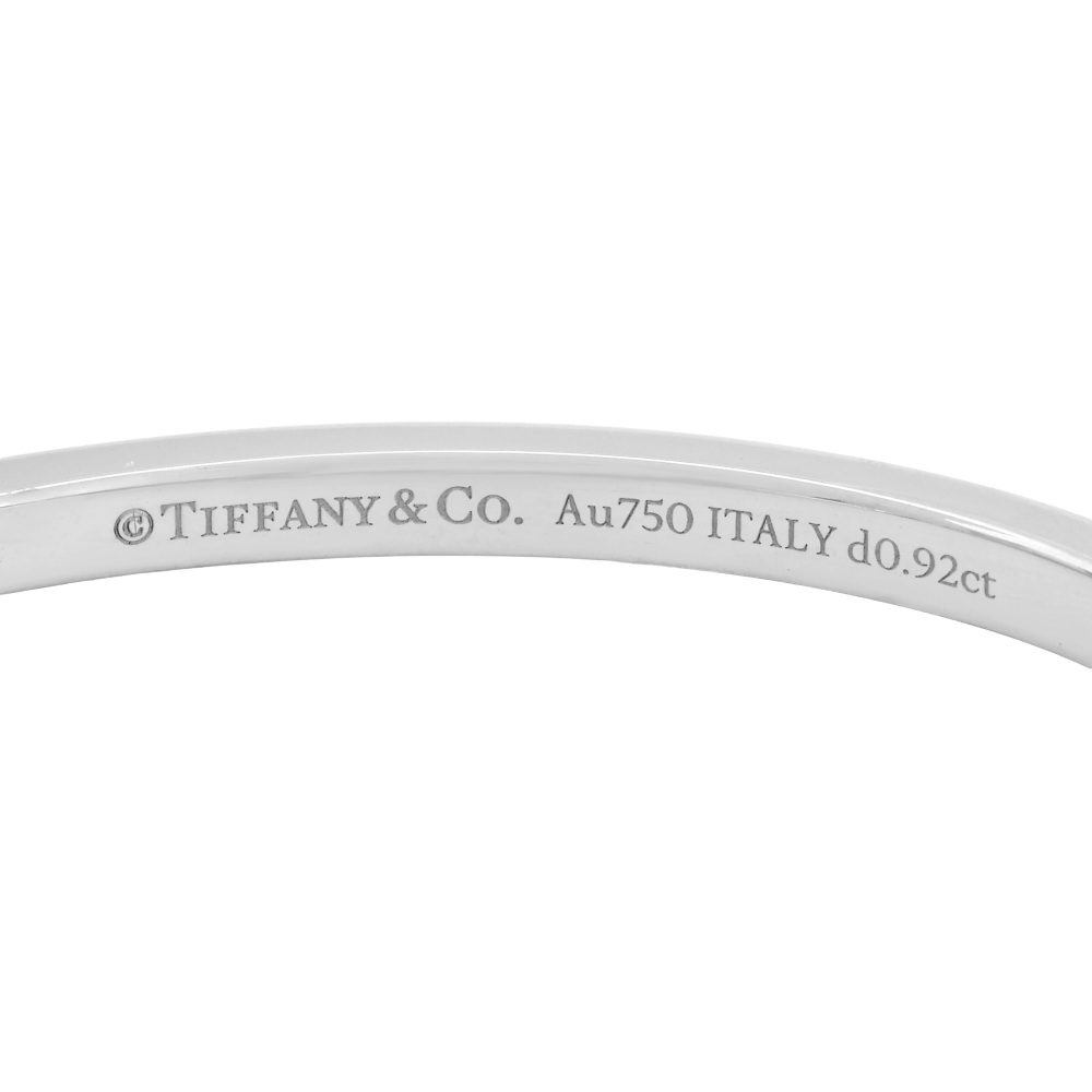 Tiffany & Co. Tiffany T One Narrow Bracelet 18K White Gold Diamond 68315832