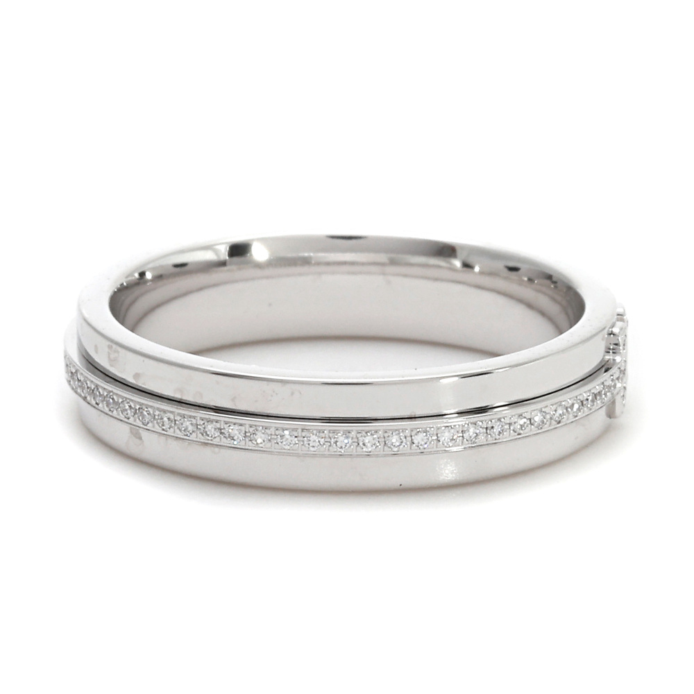 Tiffany & Co. Tiffany T Narrow Slim Diamond Ring 18K White Gold 60151265