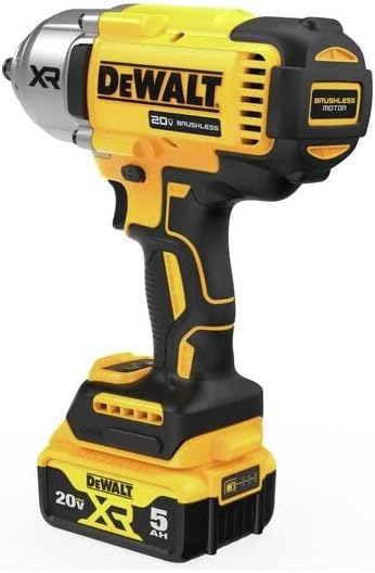 DEWALT 20V MAX XR 1/2 in. High Torque Impact Wrench with Hog Ring Anvil Kit (DCF900P2)