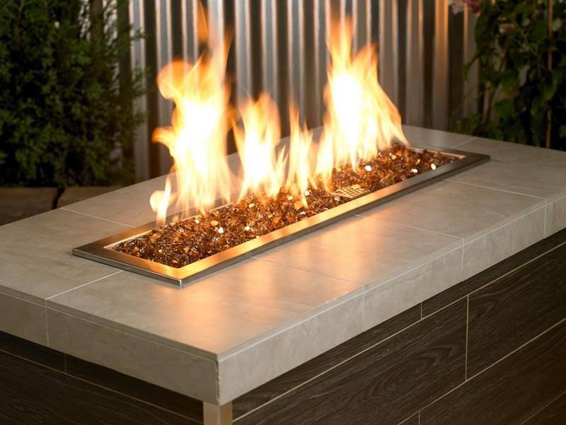 American Fire Glass 1/2x22 Copper Reflective Fire Glass 10 lb Jar