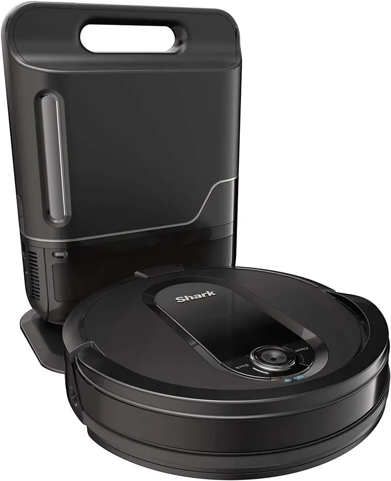 Smart Robot Vacuum with Voice Control & Matrix Clean Navigation – Home Mapping, 60-Day Self-Empty Base, Pet-Hair Optimized