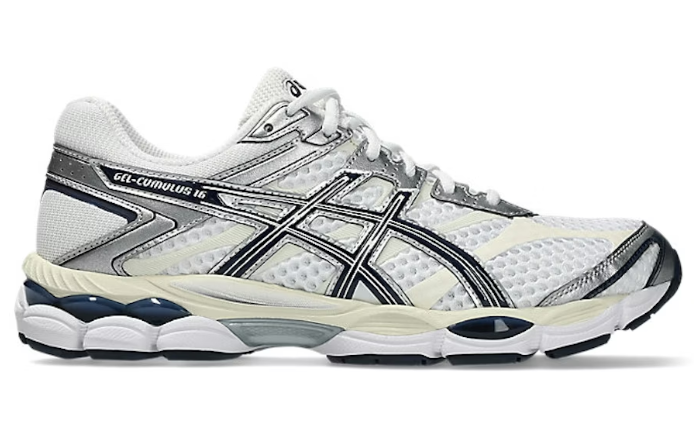 ASICS Gel-Cumulus 16 Running Shoes White/Midnight 1203A733-103
