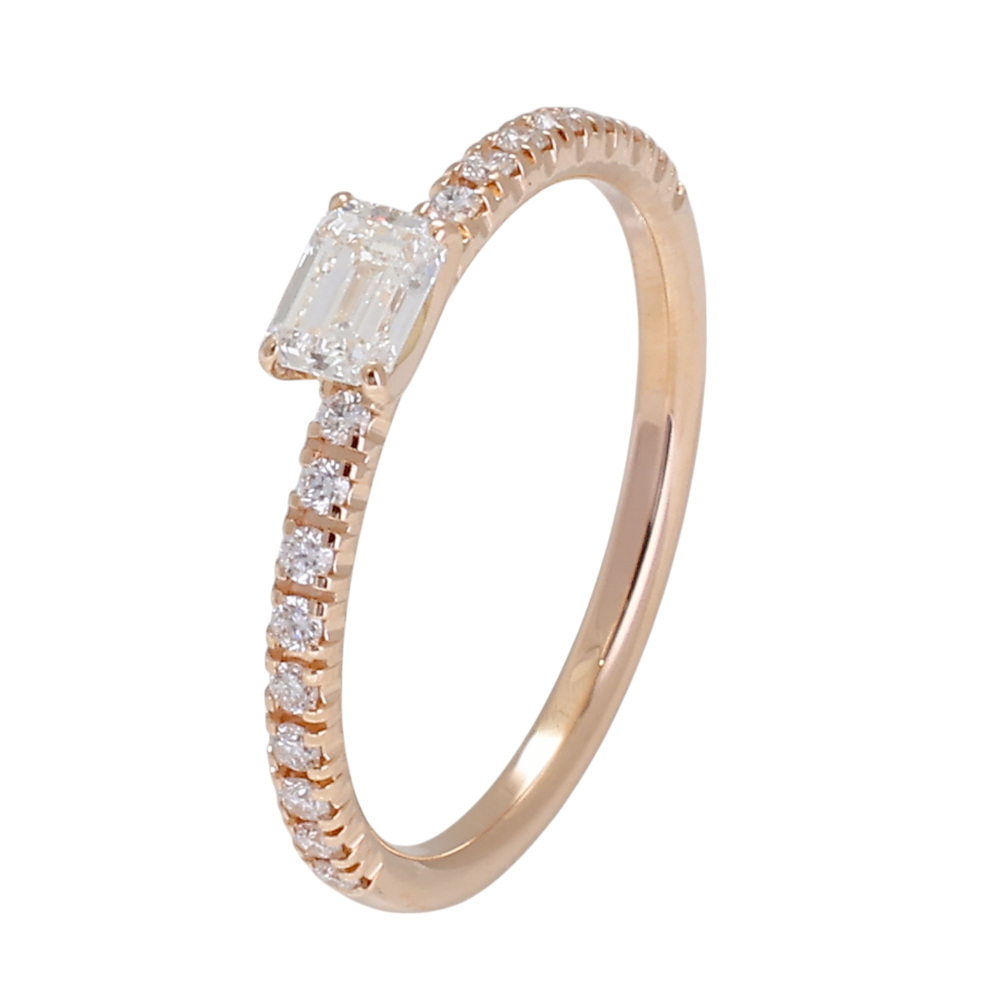 Cartier Ethancel Do Ring 18K Rose Gold B4216700