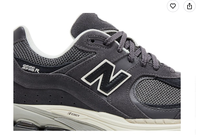 New Balance 2002R Monochrome Suede Pack - Grey M2002RFL Casual Running Shoes