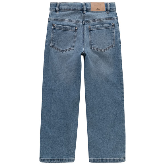 Jonas Nielsen Mädchen Wide-leg Jeans mit verstellbarem Bund