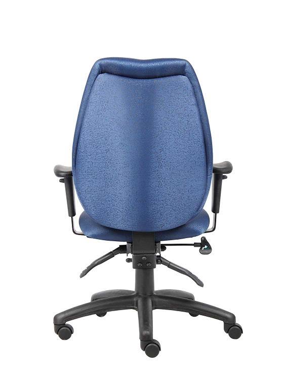 Boss Office B1002-BE Blue High Back Task Chair