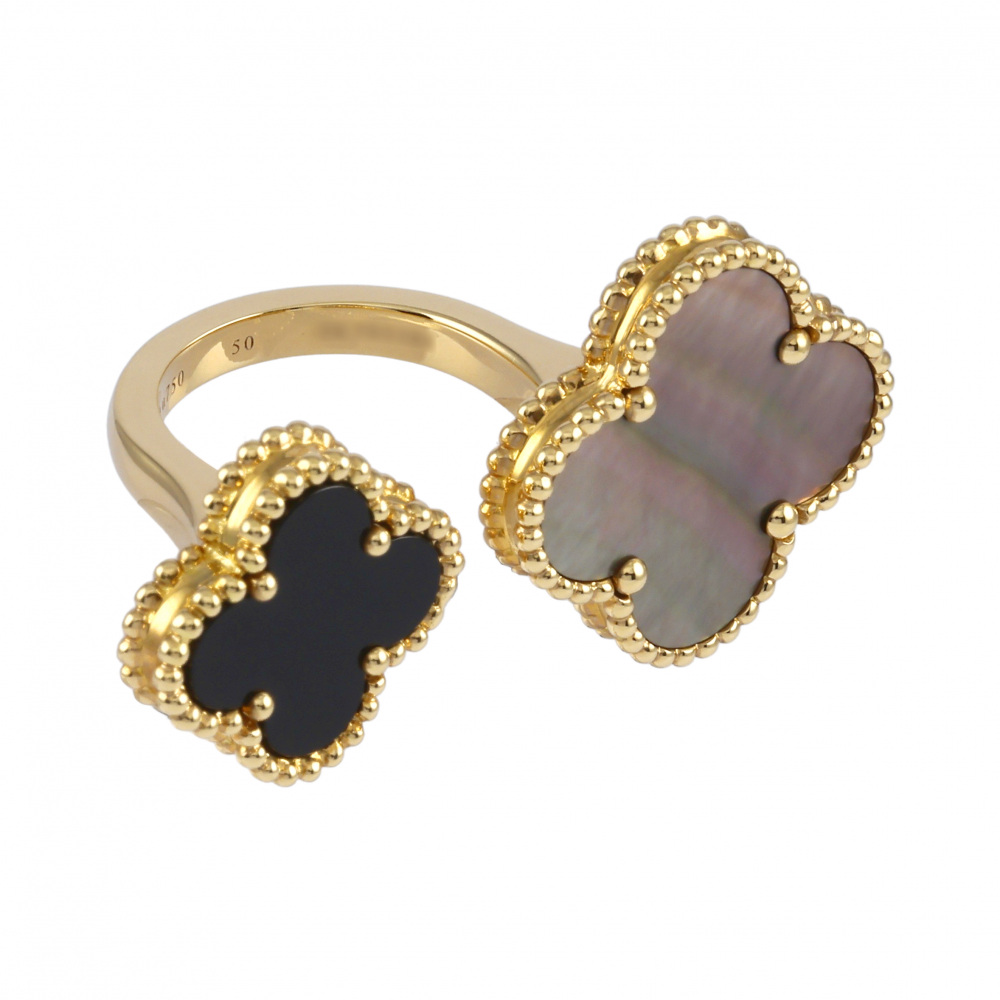 Van Cleef & Arpels Magic Alhambra Ring 18K Yellow Gold VCARN05700