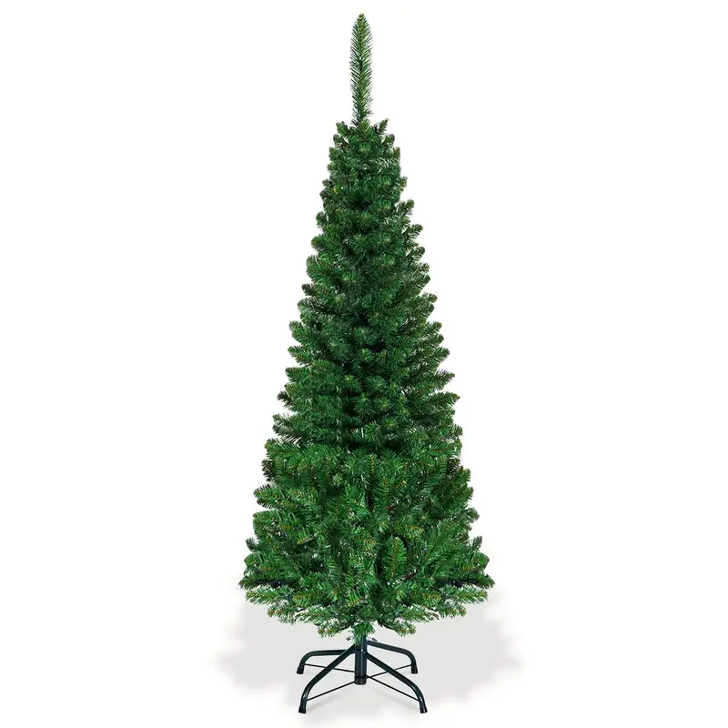 Premium Pencil-Style Pre-Lit Christmas Tree – Available in 4.5FT, 6.5FT, and 7.5FT Heights
