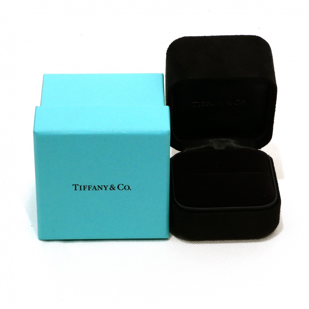 Tiffany & Co. Tiffany Band Ring PT950 Ring Platinum Diamond