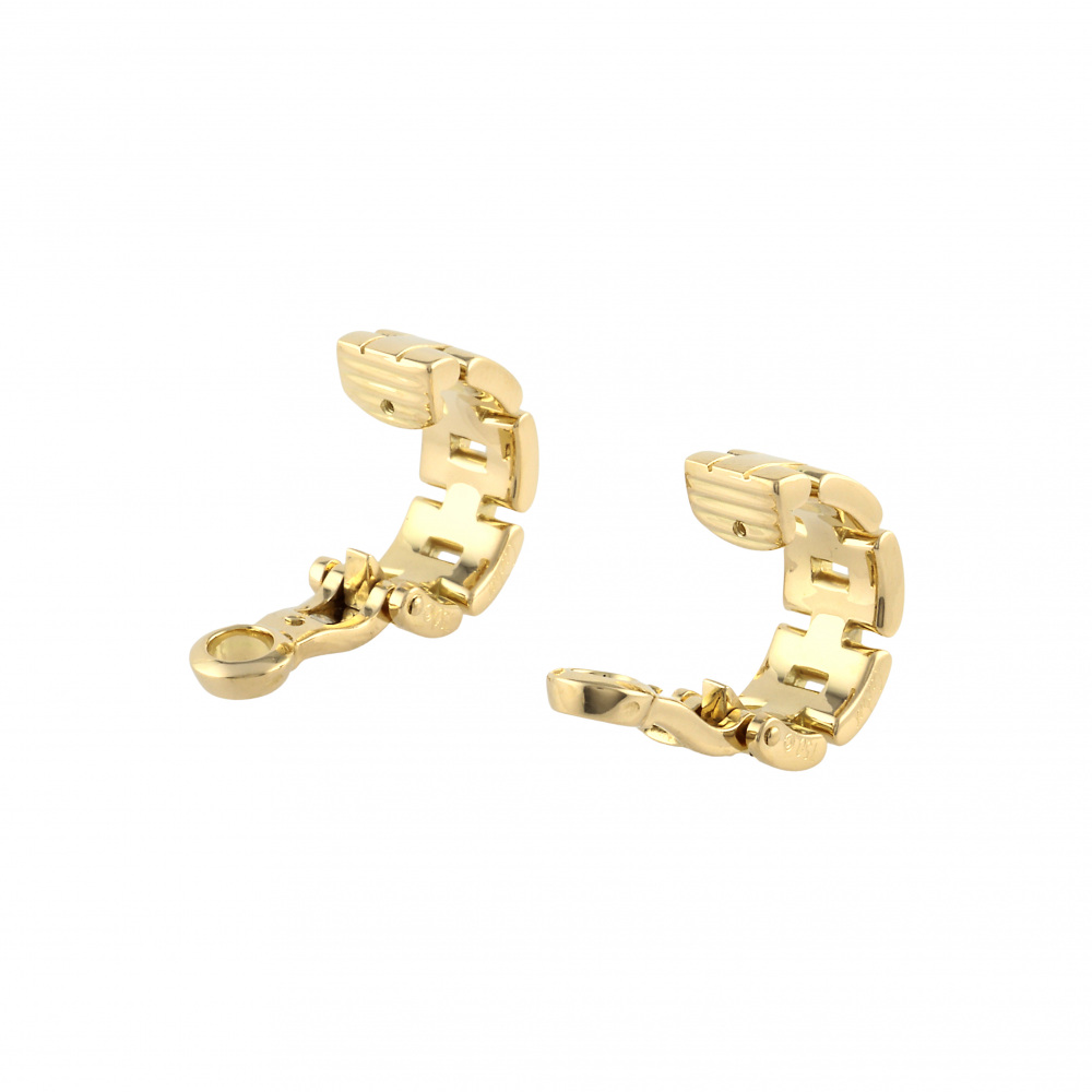 Cartier Mayon Pantale Earrings 18K Yellow Gold