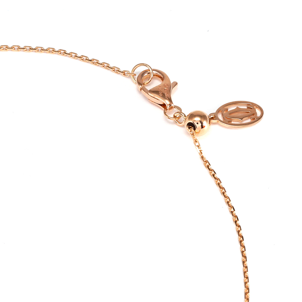 Cartier Cactus Necklace 18K Rose Gold Diamond