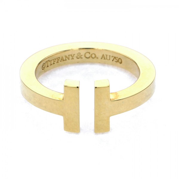 Tiffany & Co. Tiffany T Square Ring 18K Yellow Gold