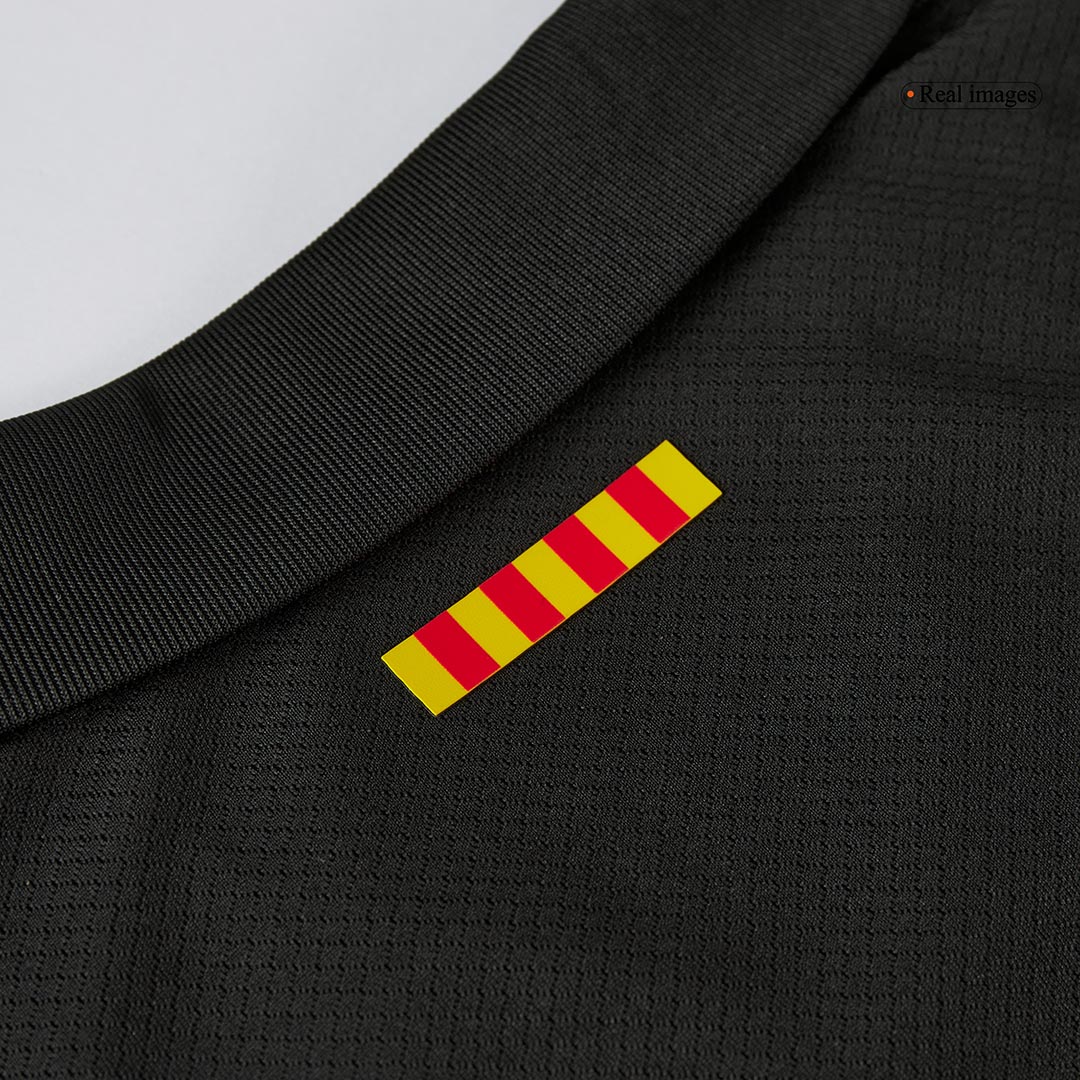 Barcelona Away Jerseys Kit- Spotify Logo Without Text