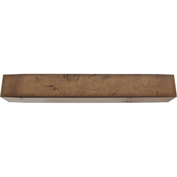 Ekena Millwork MANUKP06X06X48ZD 6x22H x 6x22D x 48x22W Knotty Pine Faux Wood Fireplace Mantel, Premium Aged
