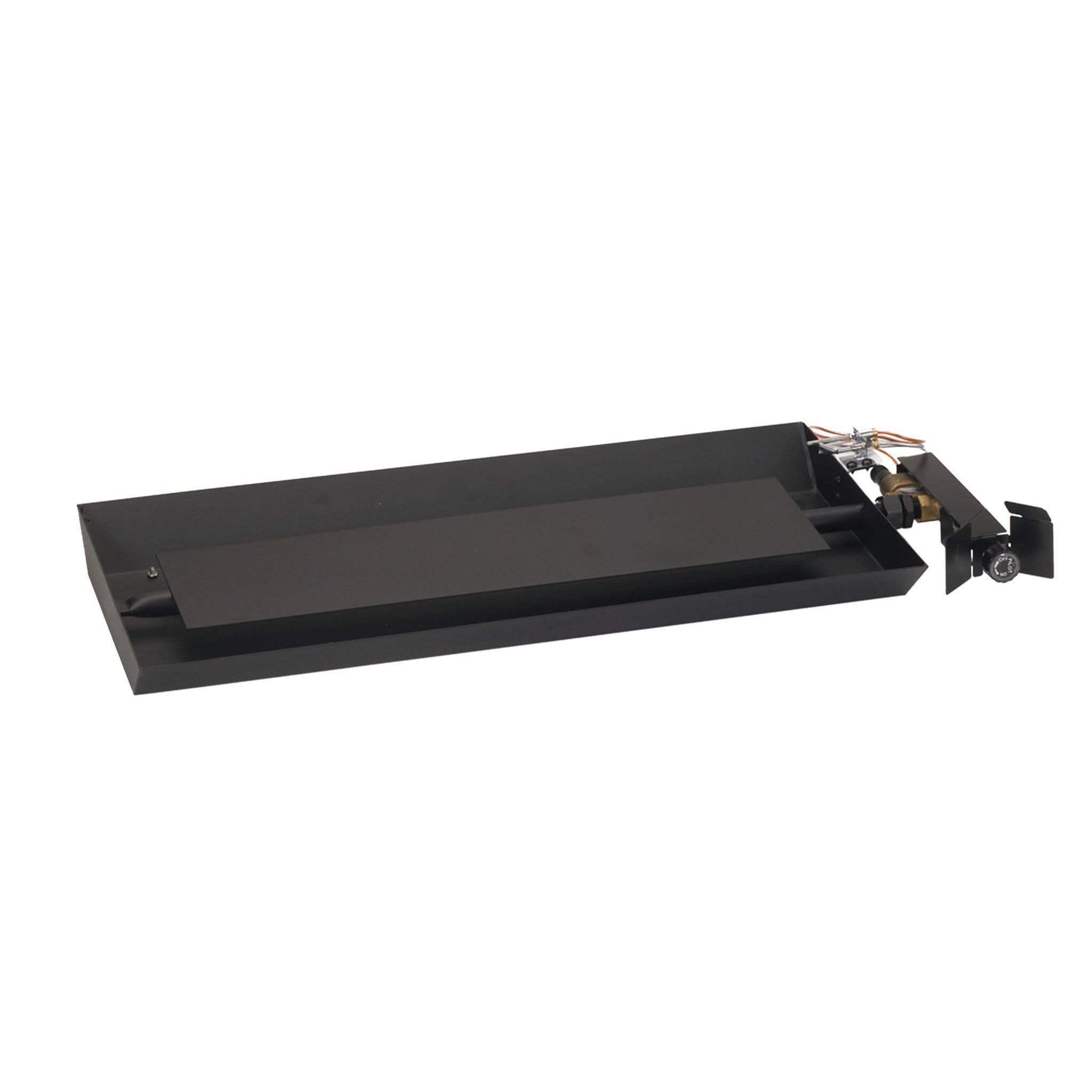Real Fyre Vented PB Fireplace Burner - 42x22 Natural GAS Match Lit
