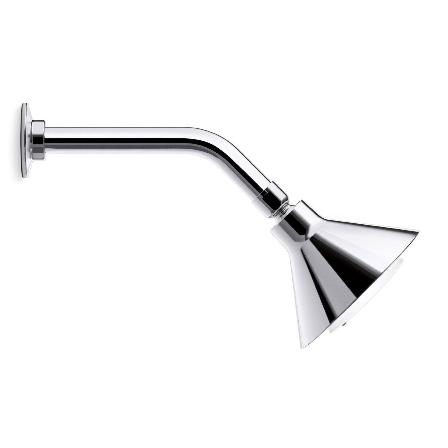 KOHLER K-9245-CP Moxie 2.5 GPM Single-Function Showerhead with Wireless Speaker - Polished Chrome
