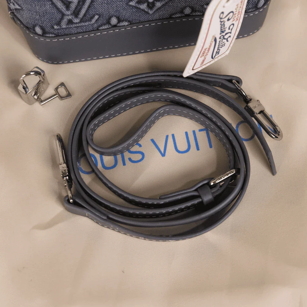 Louis Vuitton Mini Alma Denim Monogram Bag