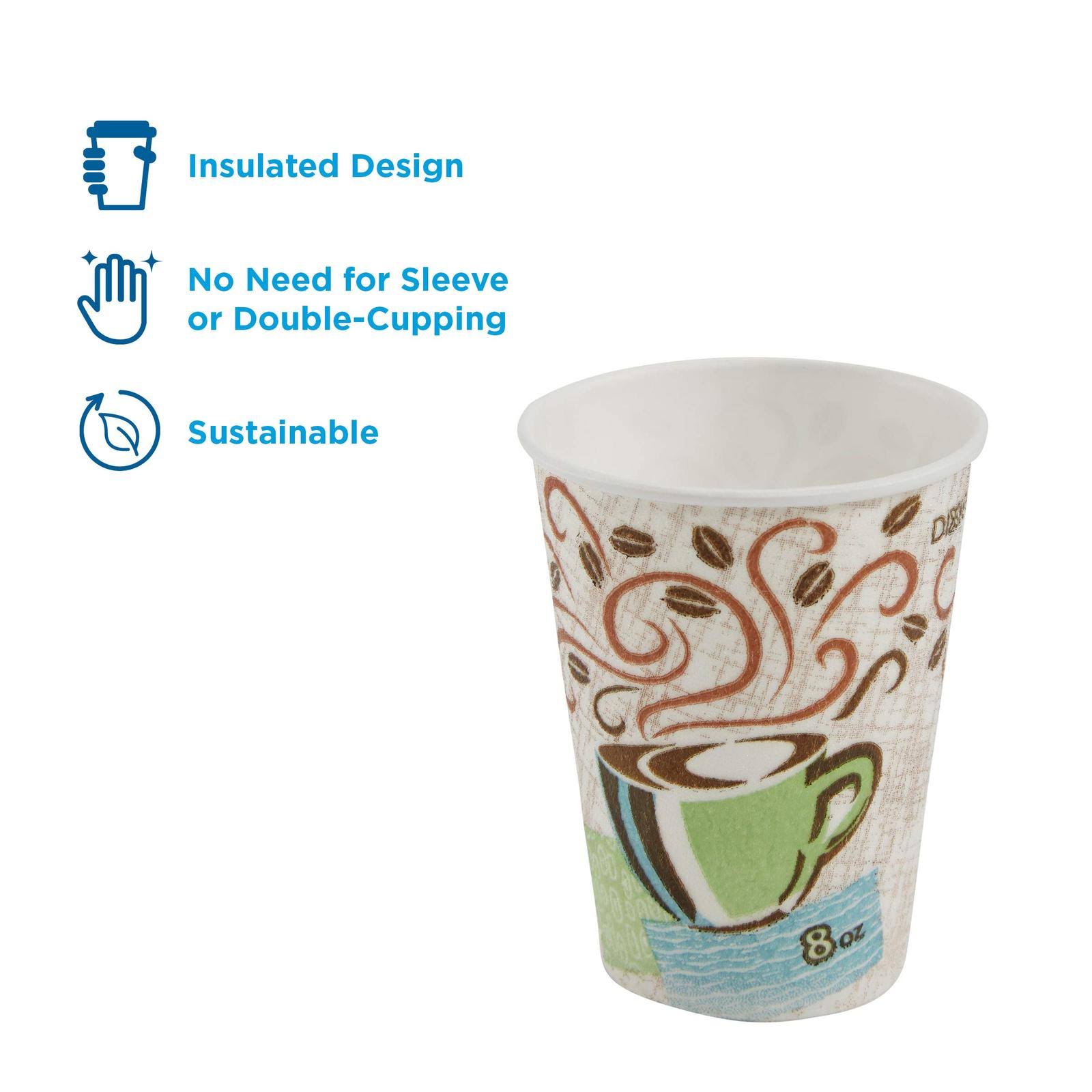 8 oz. Perfect Touch Paper Hot Cup - 1000 per case