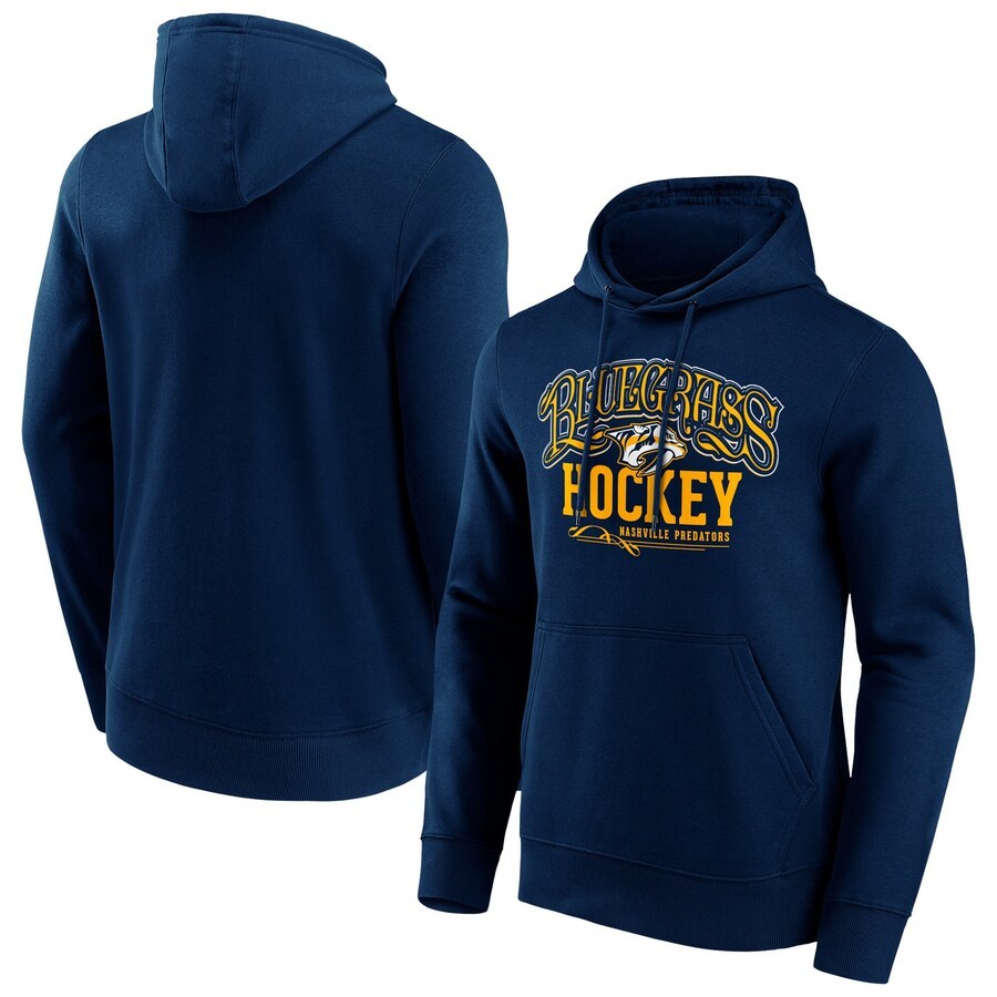 Men's Nashville Predators Fanatics Branded Hometown Graphic Hoodie - Navy