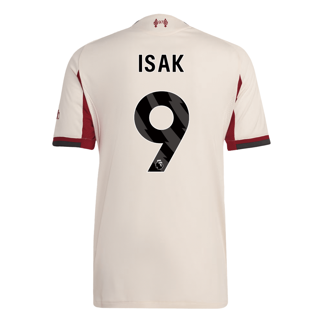 ISAK ##9 Liverpool Away Player Version Jersey 2025/26