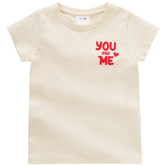 Famy Mädchen T-Shirt mit Message-Print
