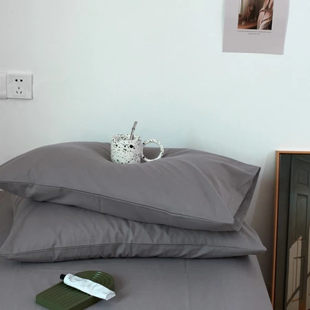 High Quality Cotton Pillow case Plain Color Sarung Bantal