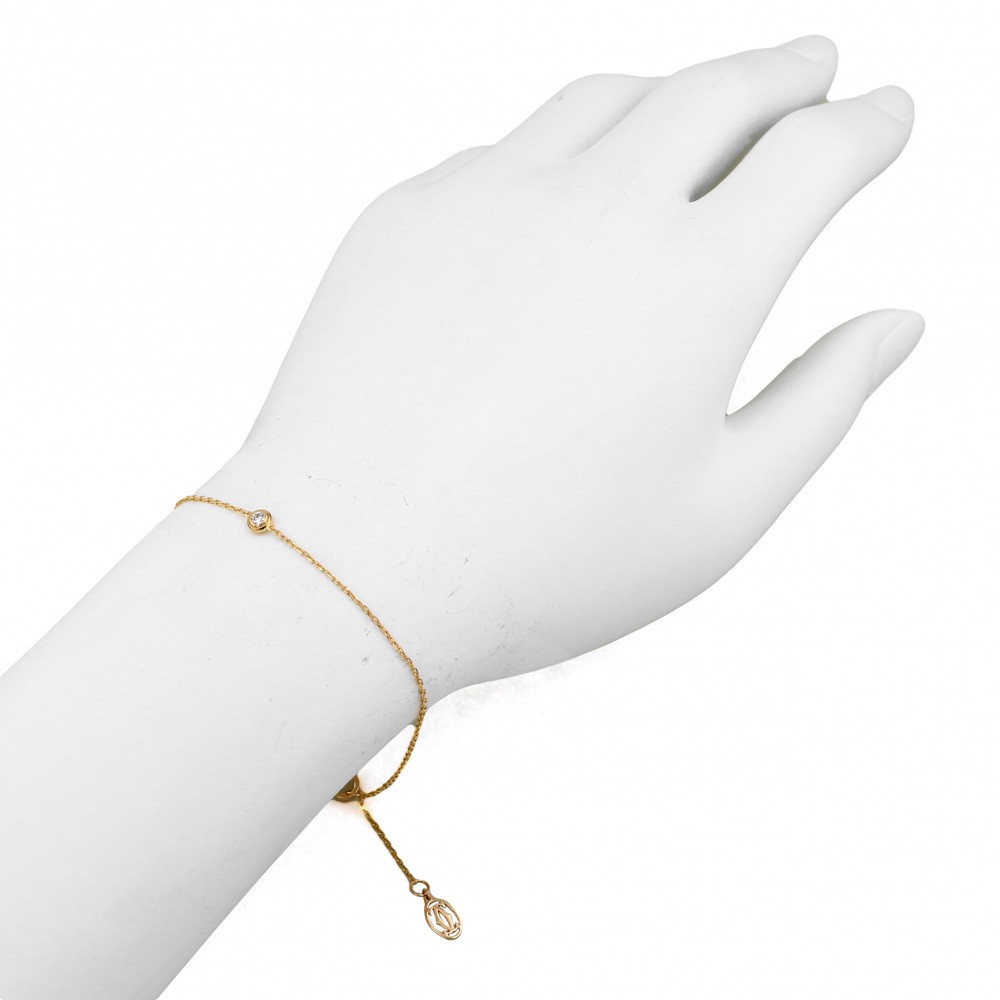 Cartier Damour (diamant Leger) Bracelet 18K Rose Gold Diamond