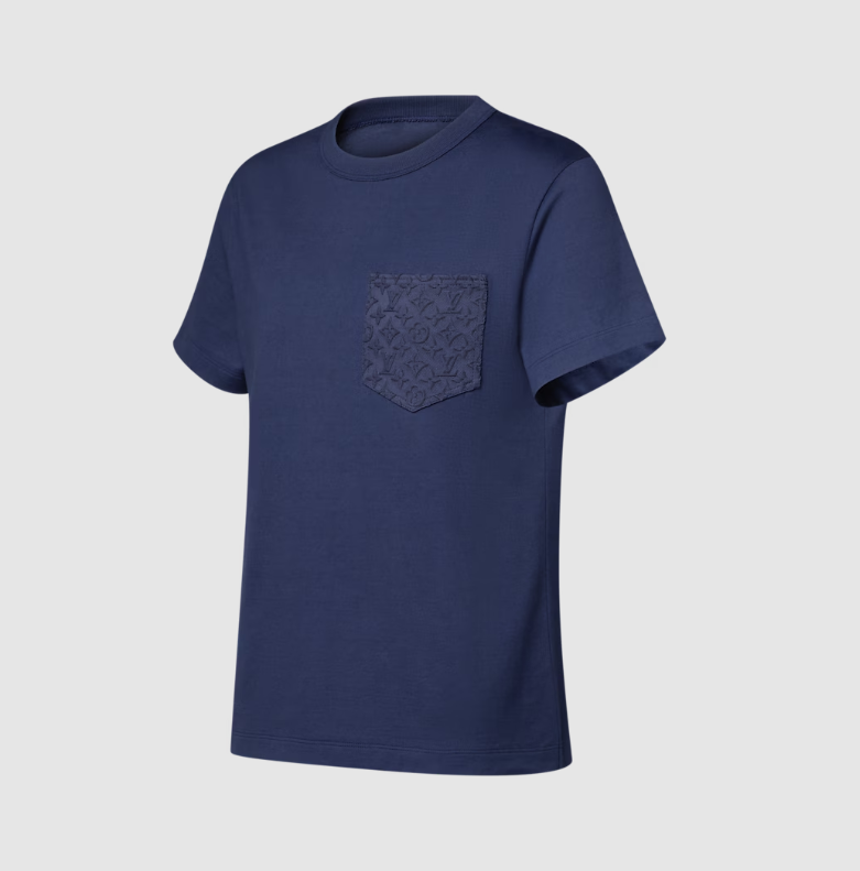 LOUIS VUITTON  Monogram Pocket T-Shirt
