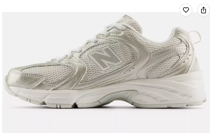 New Balance 530 Light Gold Metallic U530GD2 Casual Running Shoes