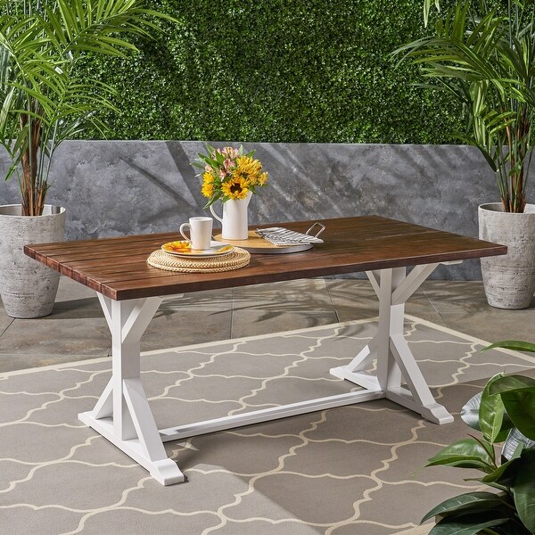 Cassia Farmhouse Dining Table