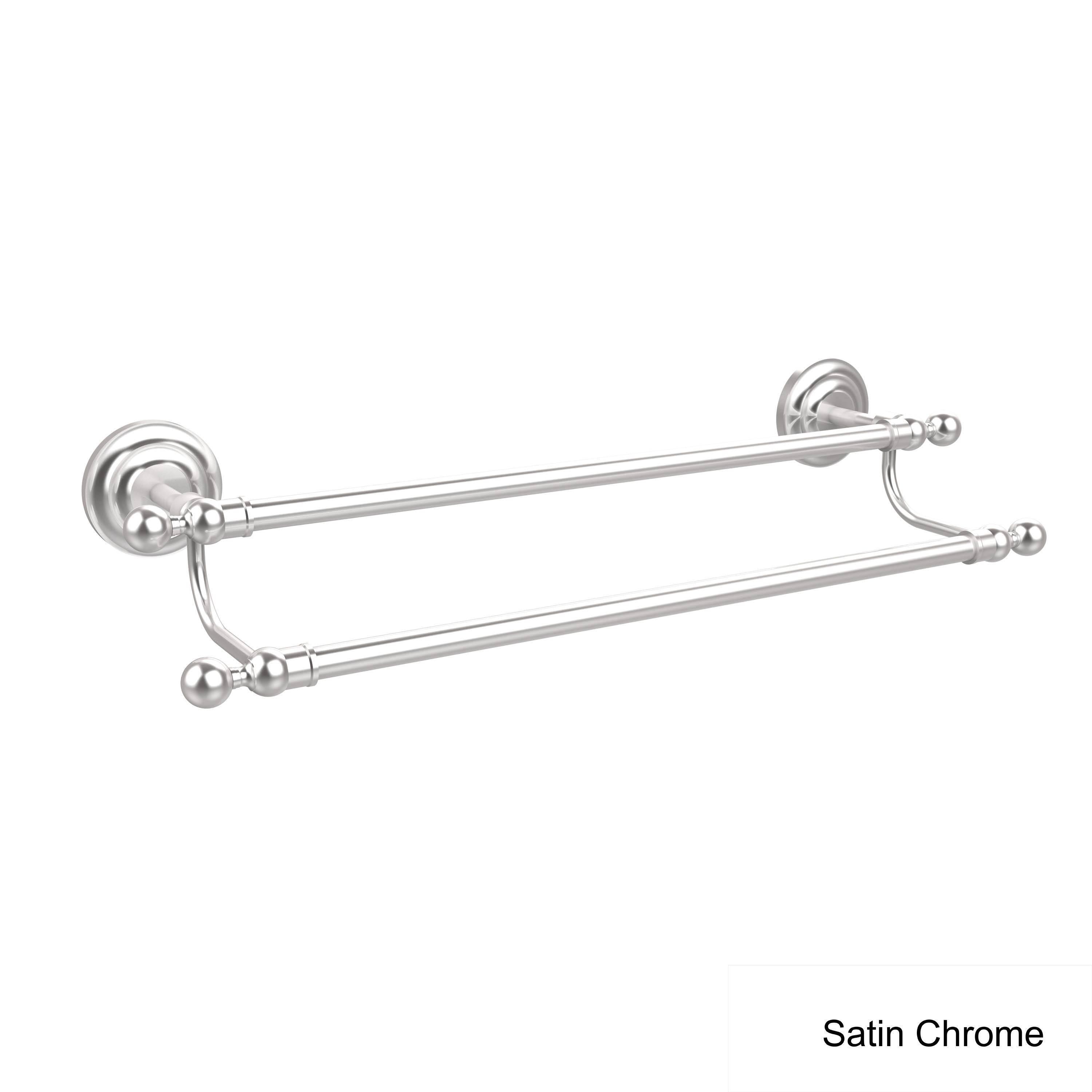 Allied Brass Que New Collection 36 inch Double Towel Bar Antique Bronze