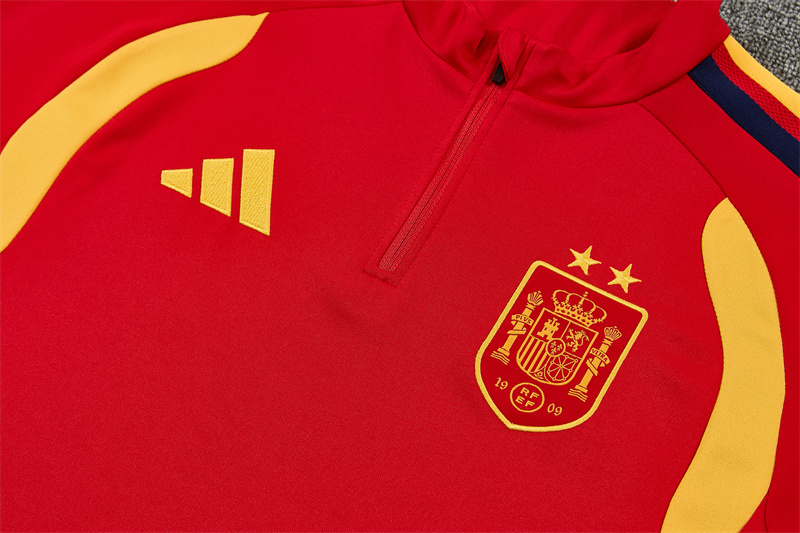 Spain 26/27 Training Suit Red-Two Stars 4