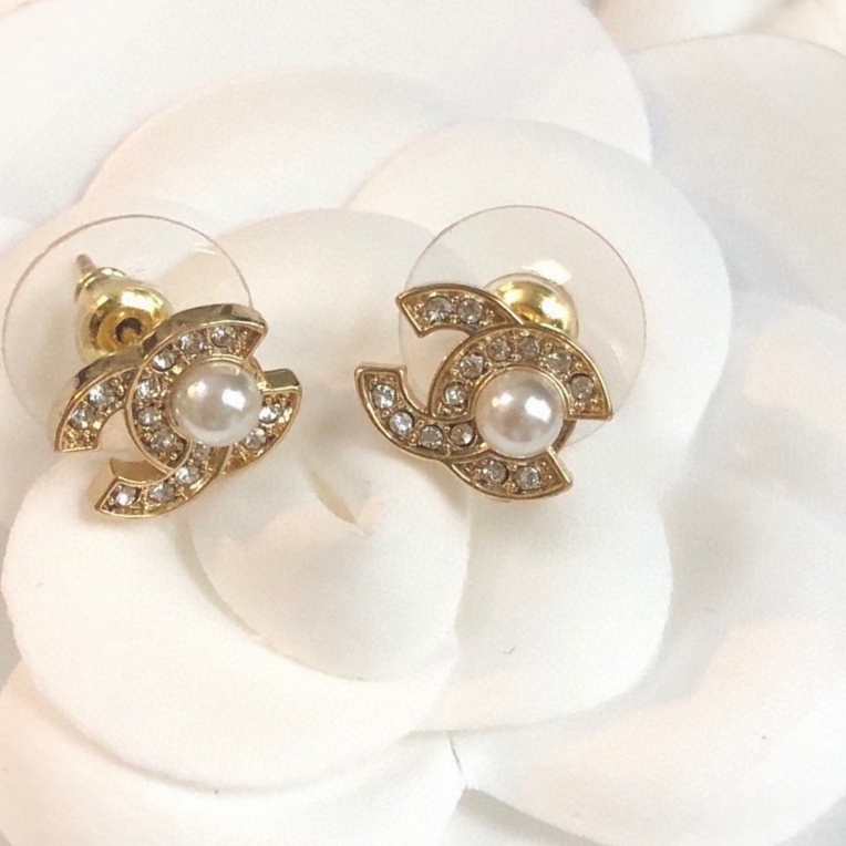 Chanel Pearl Stitch Earrings - cnluxepick