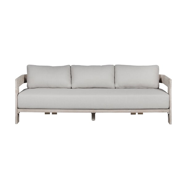 Paradiso Teak Wood Sofa Natural Look