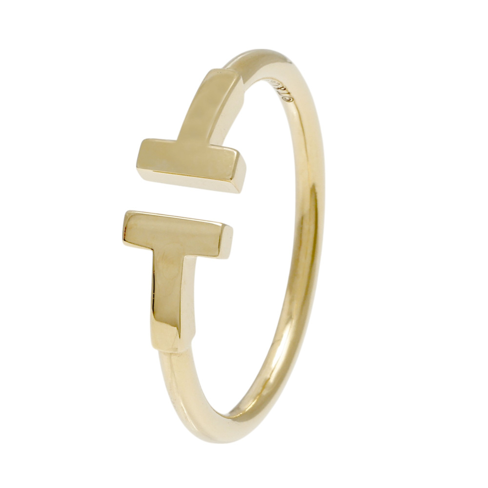 Tiffany & Co. Tiffany T Wire Ring 18K Yellow Gold 60147358