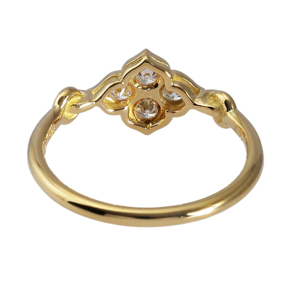 Cartier Hindu Ring 18K Yellow Gold Diamond