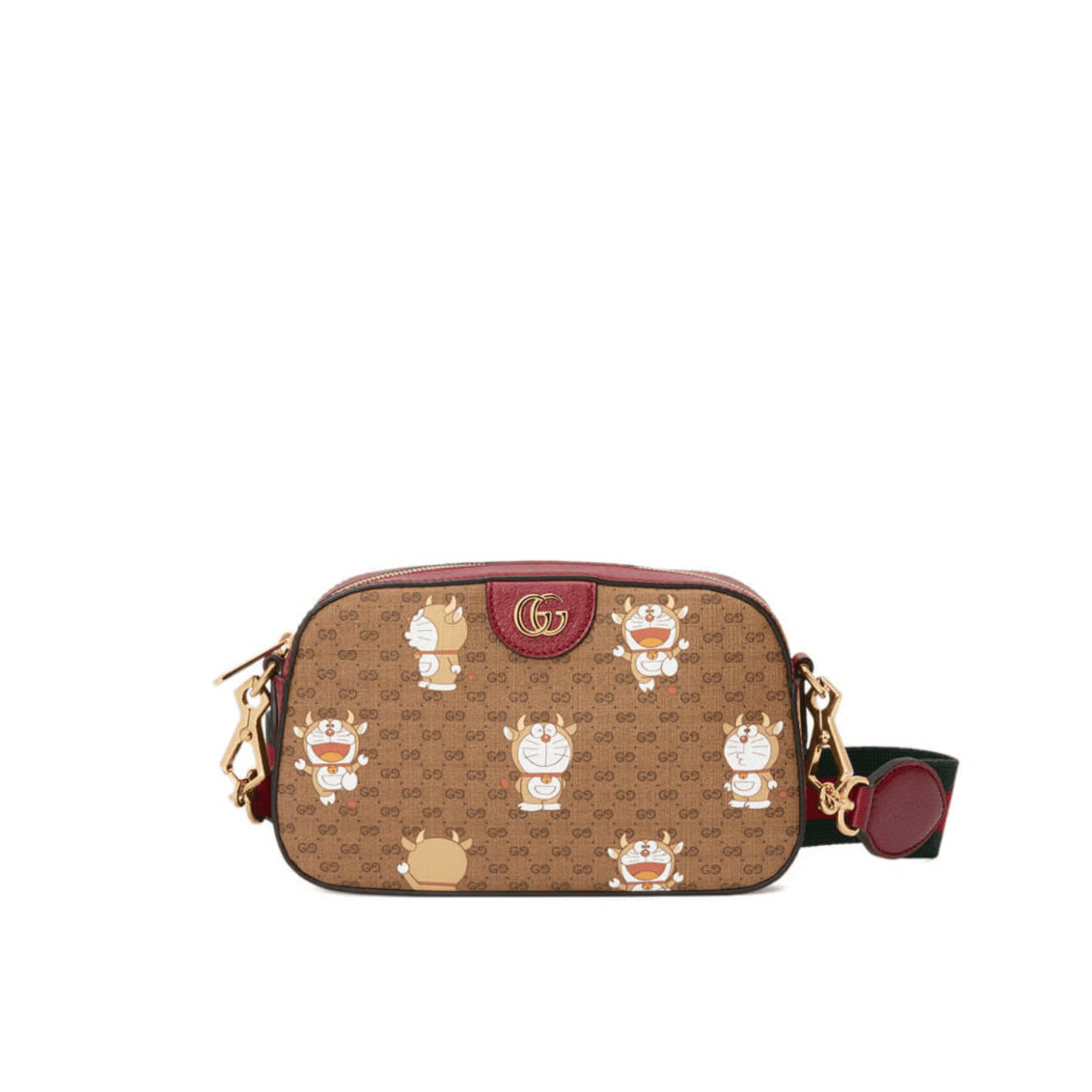 Gucci x Doraemon Small Shoulder Bag ‘Ebony’ 24cm