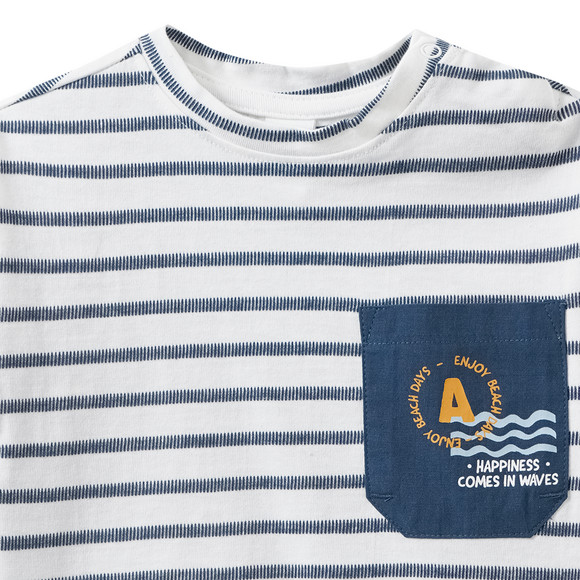 Topomini Baby Langarmshirt mit Streifen