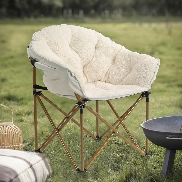 Moon chair folding lounge chair,balcony leisure lunch break backrest lazy chair,bedroom single person small sofa