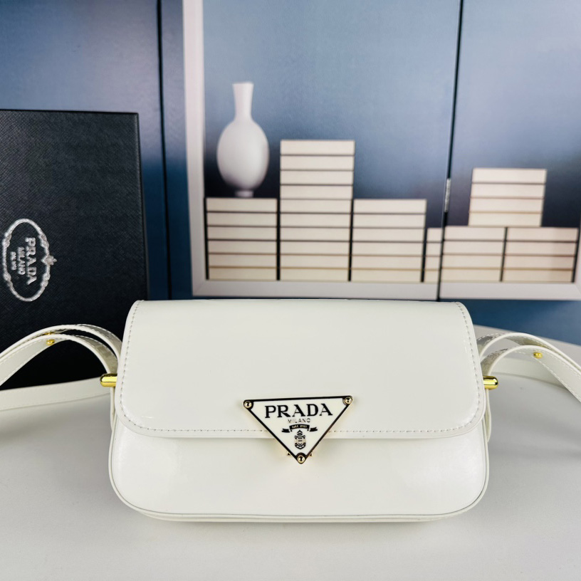 Prada soft calf crossbody bag - cnluxepick