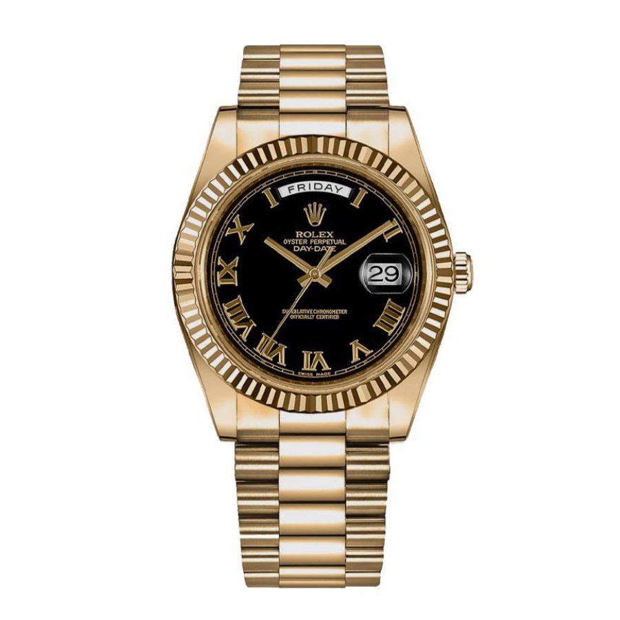 Rolex Day-Date 228235 “Black Everose Gold” Ultimate Clone Quality