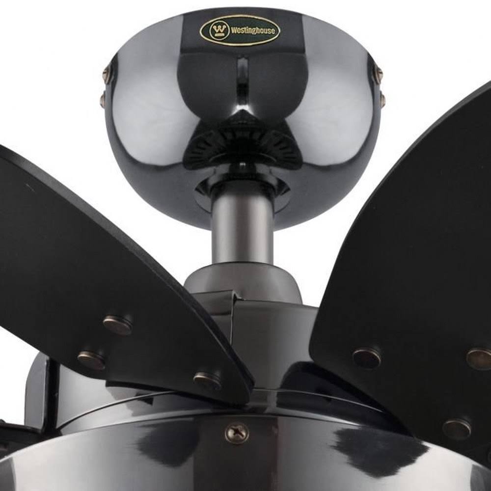 Westinghouse Lighting 7224700 Quince LED Ceiling Fan with Light, 24 inch, White